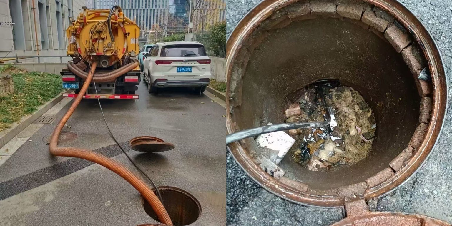 市政排污管道高压清洗疏通